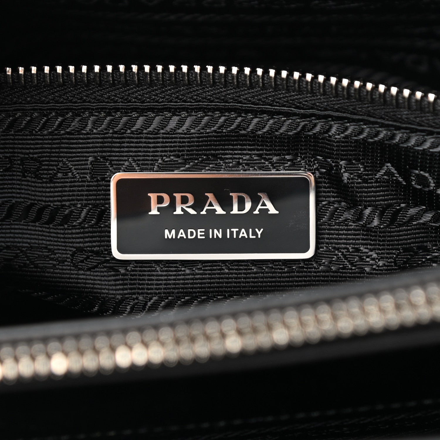 Prada Spazzolato Medium Re-Edition 1995 Double Handle Handbag Black 6 of 10