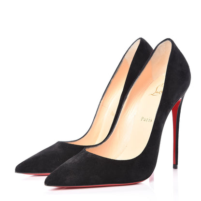 Christian Louboutin Suede So Kate 120 Pumps 40 Black 3 of 8
