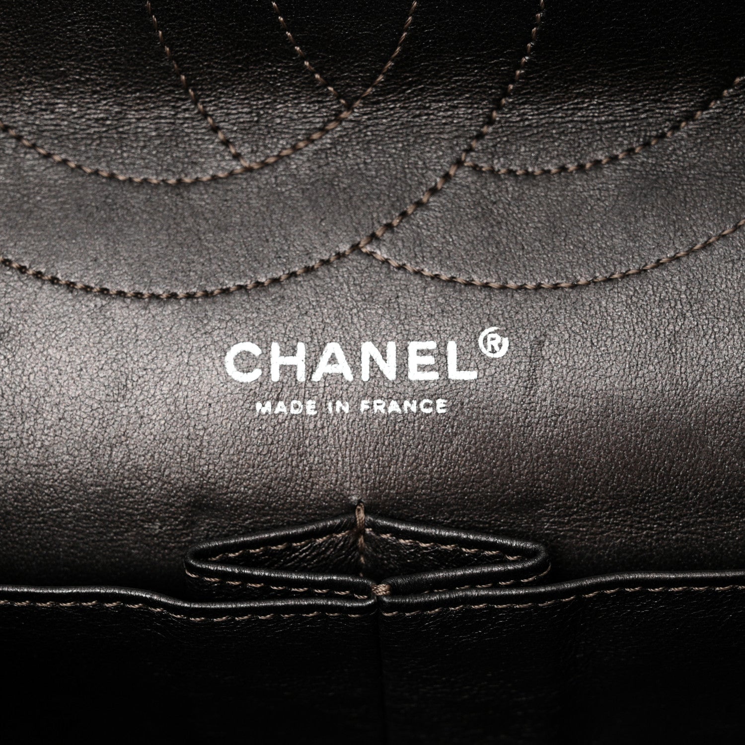 Chanel Metallic Calfskin Striped 2.55 Reissue 226 Flap Dark Silver 6 of 13