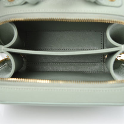 Chanel Caviar Quilted Small CC Filigree Vanity Case Mint 5 of 7