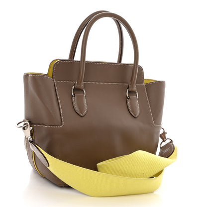 Hermes Swift Verso Toolbox 20 Etoupe Lime 3 of 10