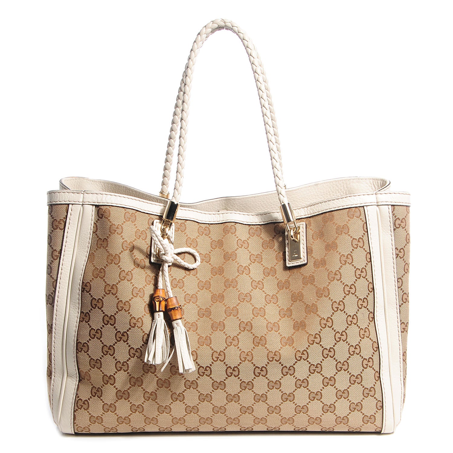 Gucci Monogram Medium Bella Tote Off White 1 of 7
