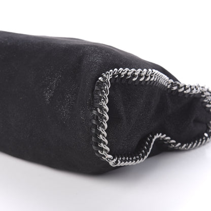 Stella McCartney Shaggy Deer Falabella Fold Over Tote Black 7 of 9