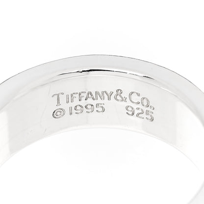 Tiffany Sterling Silver Atlas Ring 51 5.75 4 of 5