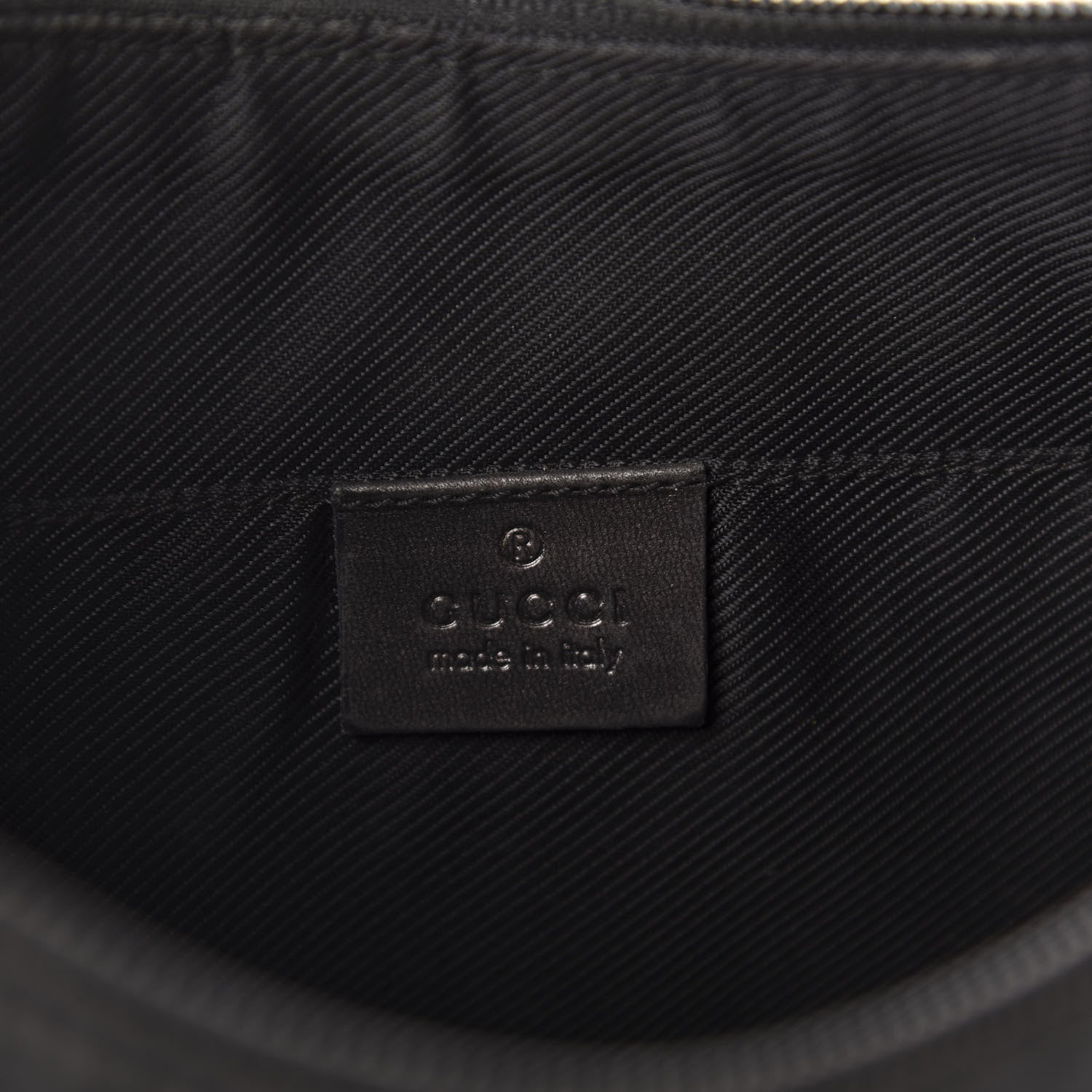 Gucci Monogram Pochette Black 10 of 12