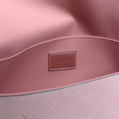 Louis Vuitton Vernis Pochette Felicie Chain Wallet Metallic Pale Pink 6 of 13