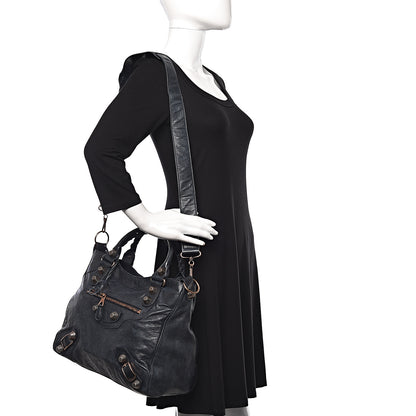 Balenciaga Agneau Giant 21 Rose Gold Hardware Velo Dark Night 2 of 10
