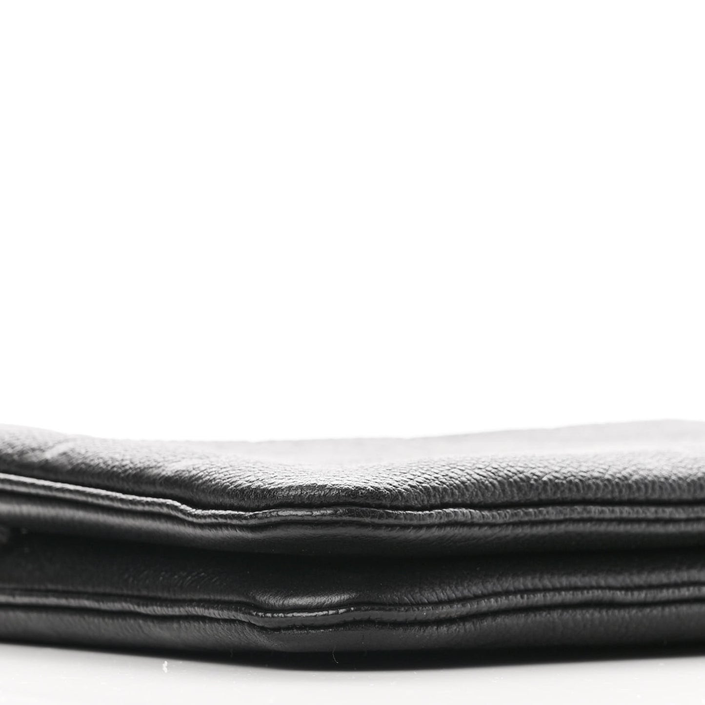 Empreinte Double Zip Pochette Black