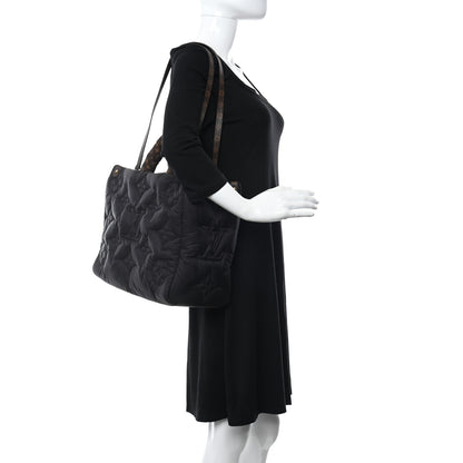 Louis Vuitton Econyl Monogram Pillow Giant Onthego MM Black 2 of 10