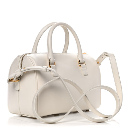 Saint Laurent Calfskin Classic Baby Duffle Dove White 2 of 18