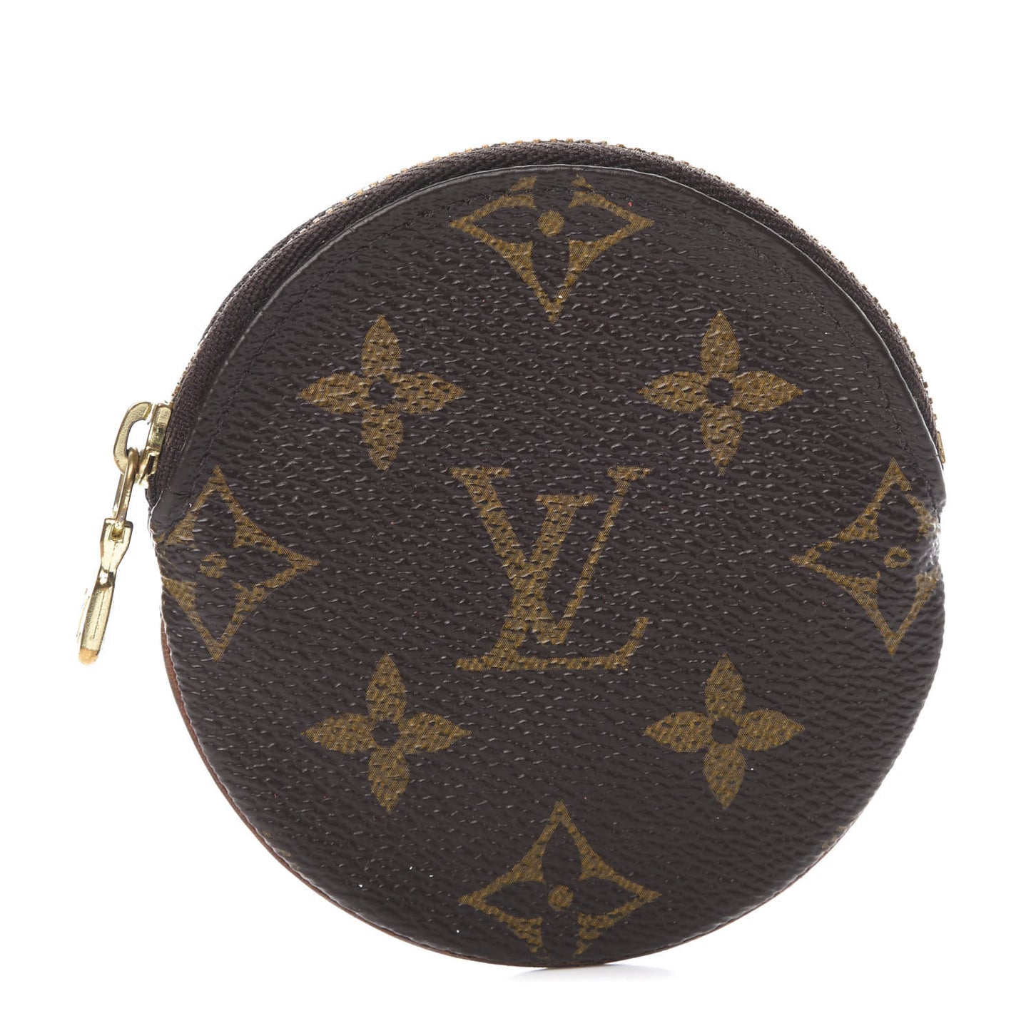 Monogram Round Coin Purse