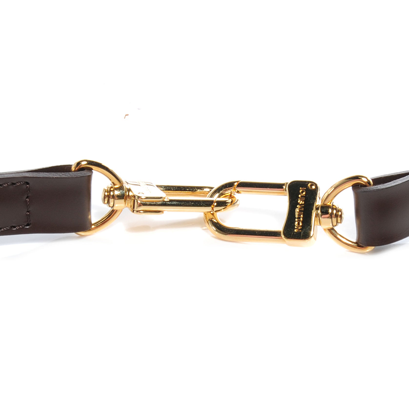 Louis Vuitton Bandouliere Shoulder Strap Brown 2 of 3