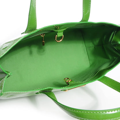 Louis Vuitton Vernis Wilshire PM Vert Tonic 5 of 7