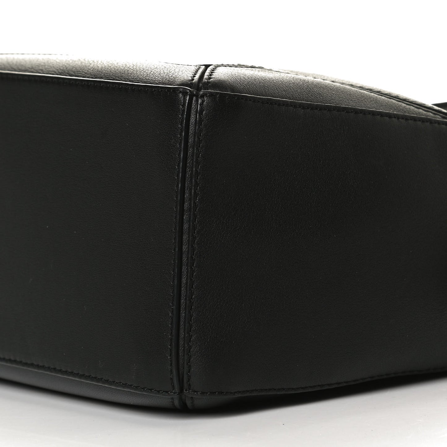 Calfskin Small Puzzle Bag Black