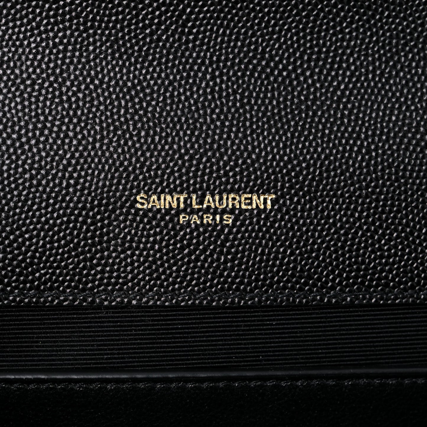 Grain De Poudre Textured Mixed Matelasse Triquilt Medium Monogram Satchel Black