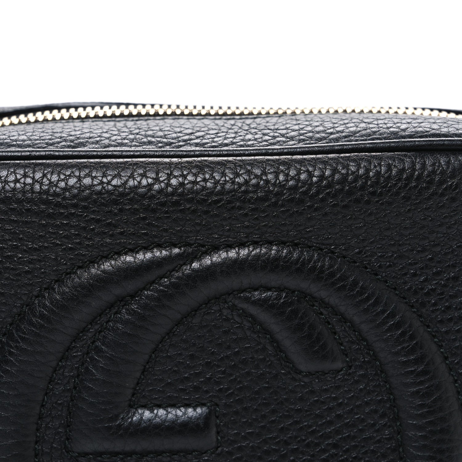 Gucci Pebbled Calfskin Small Soho Disco Bag Black 8 of 10