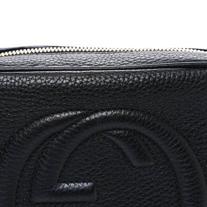 Gucci Pebbled Calfskin Small Soho Disco Bag Black 8 of 10