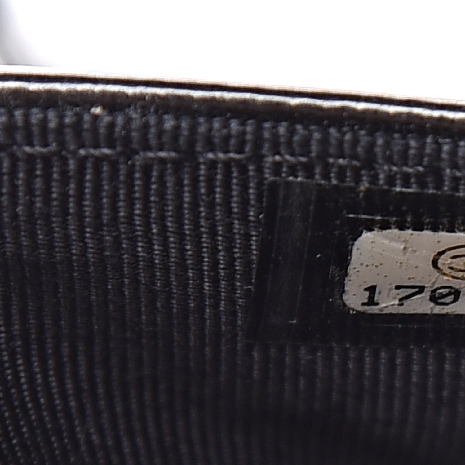 Chanel Striated Patent Quilted Wallet on Chain WOC Black 8 of 12