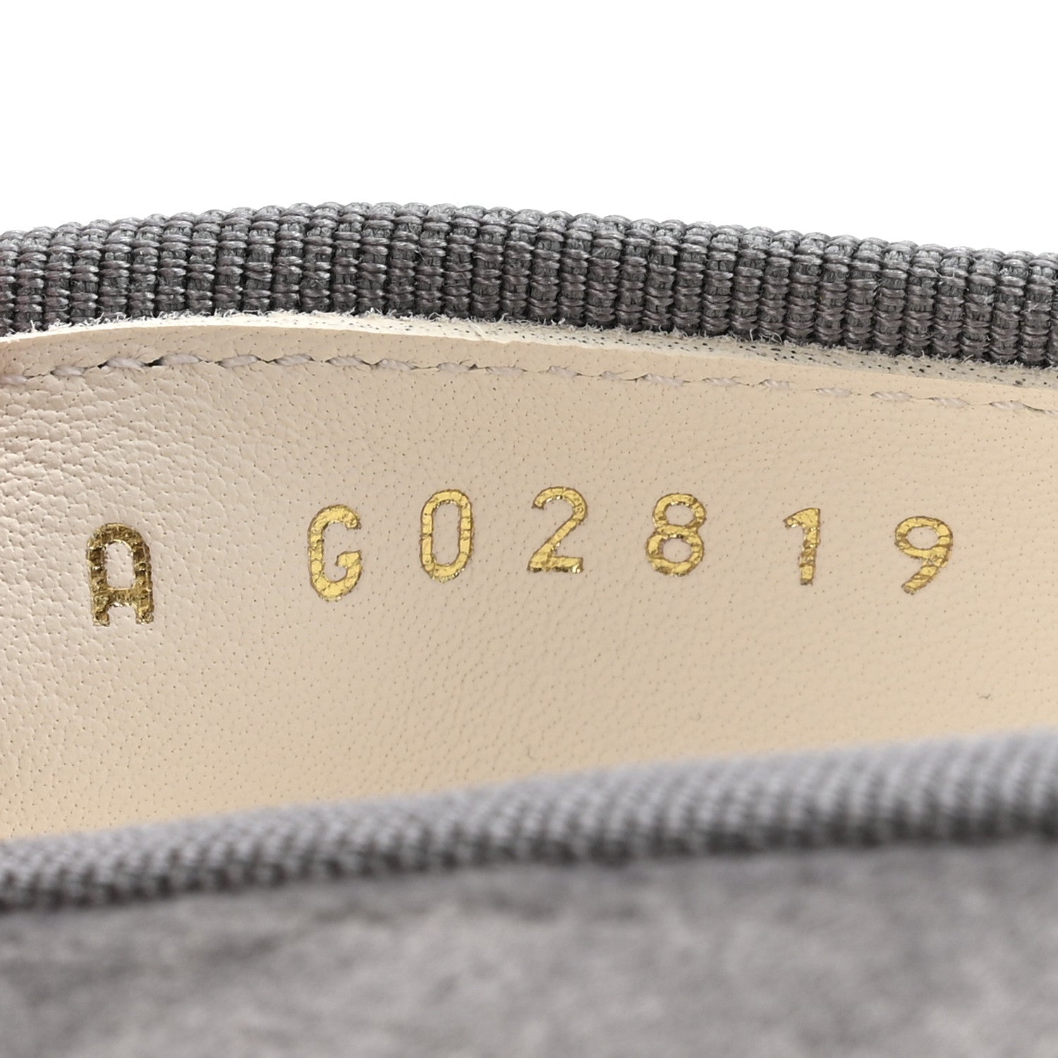 Chanel Velvet Cap Toe Ballerina Flats 36.5 Grey Green 9 of 12
