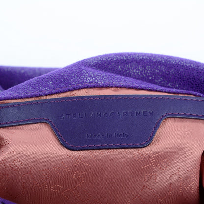 Stella McCartney Shaggy Deer Mini Falabella Tote Bright Purple 6 of 9