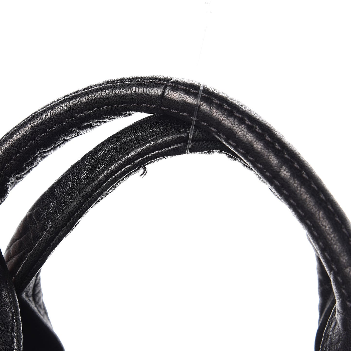 Pebbled Lambskin Rocco Black Rose Gold Hardware