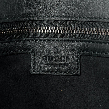 Gucci Patent Calfskin Matelasse Monochrome Small GG Marmont Shoulder Bag Black 6 of 10