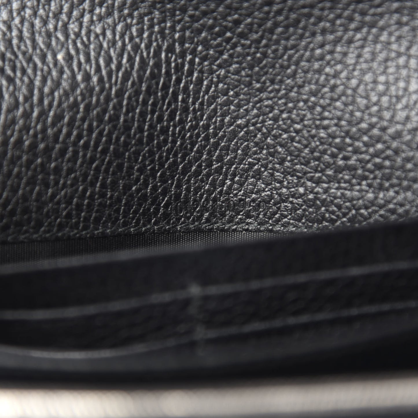 Calfskin Mini Dionysus Chain Wallet Black