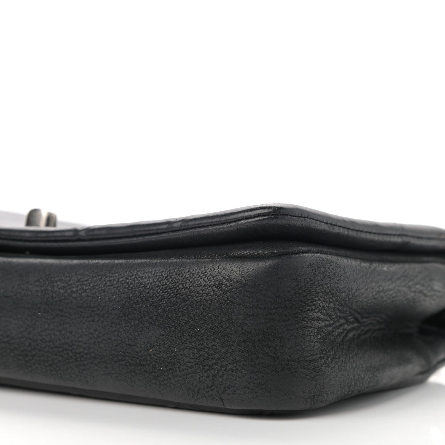 Chanel Calfskin Diamond Embossed New Chic Flap Black 10 of 11
