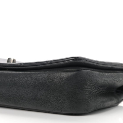 Chanel Calfskin Diamond Embossed New Chic Flap Black 10 of 11