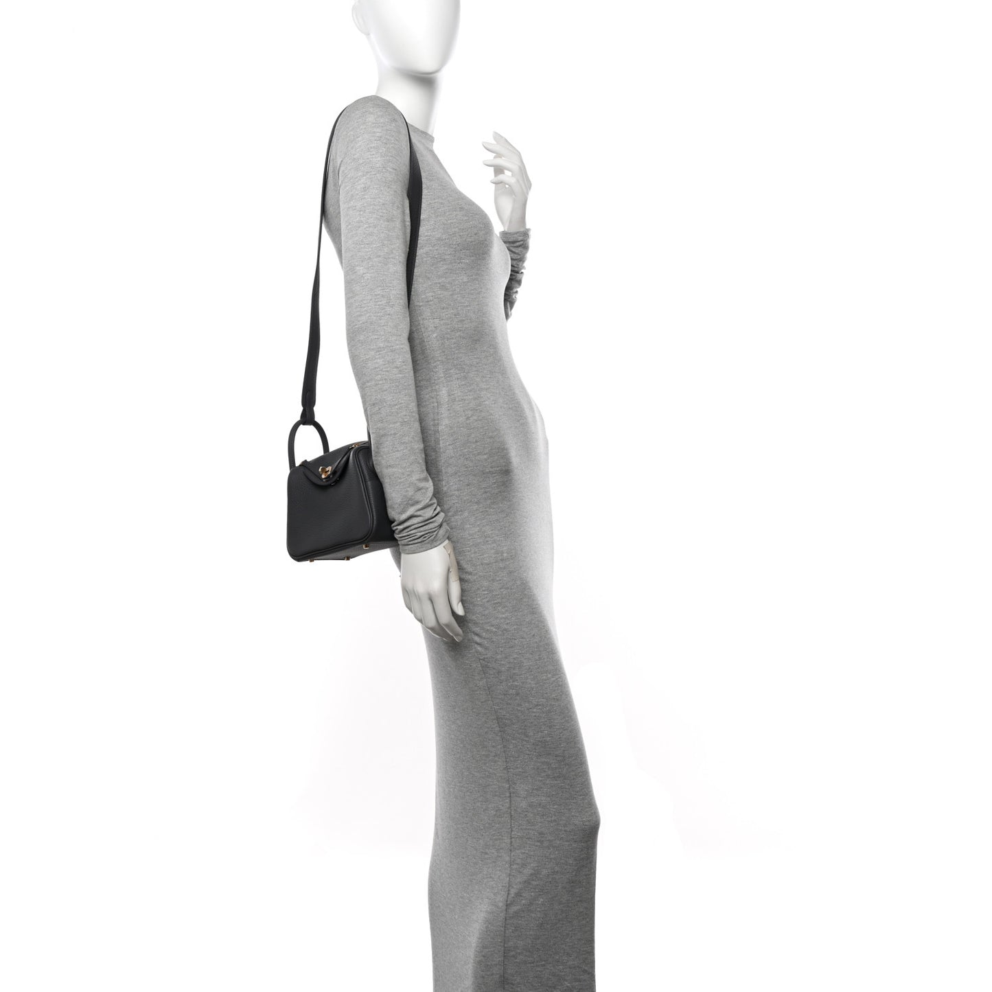 Taurillon Clemence Mini Lindy 20 Ardoise