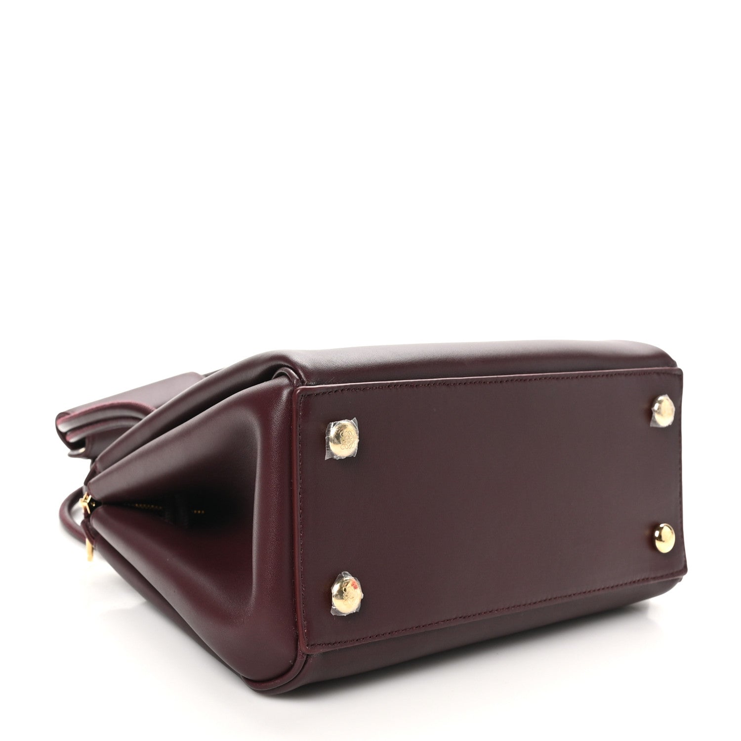 Loewe Supple Calfskin Small Madrid Bag Dark Burgundy 4 of 9