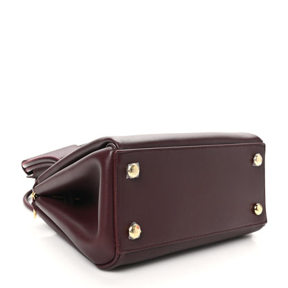 Loewe Supple Calfskin Small Madrid Bag Dark Burgundy 4 of 9