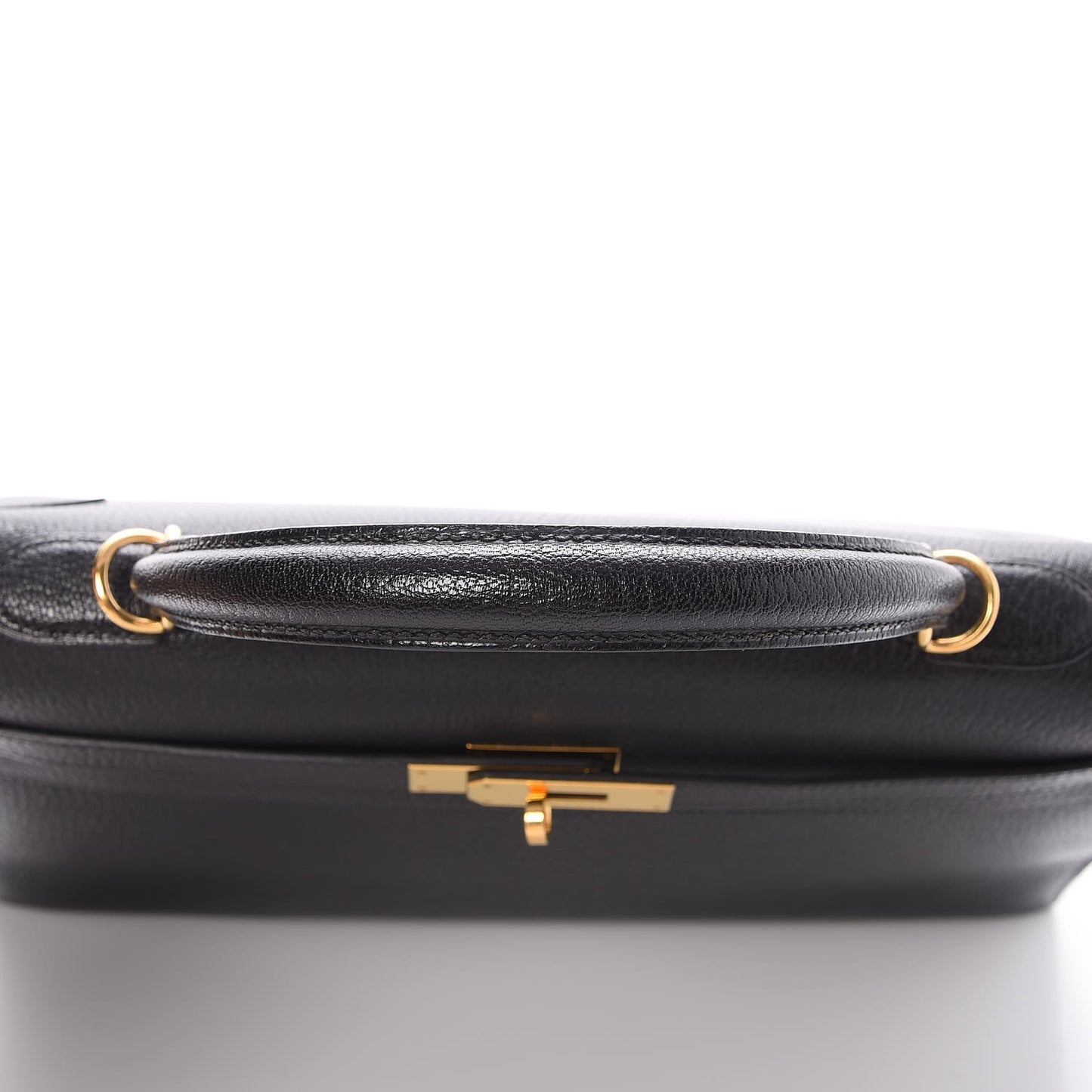 Chevre de Coromandel Kelly Sellier 35 Black