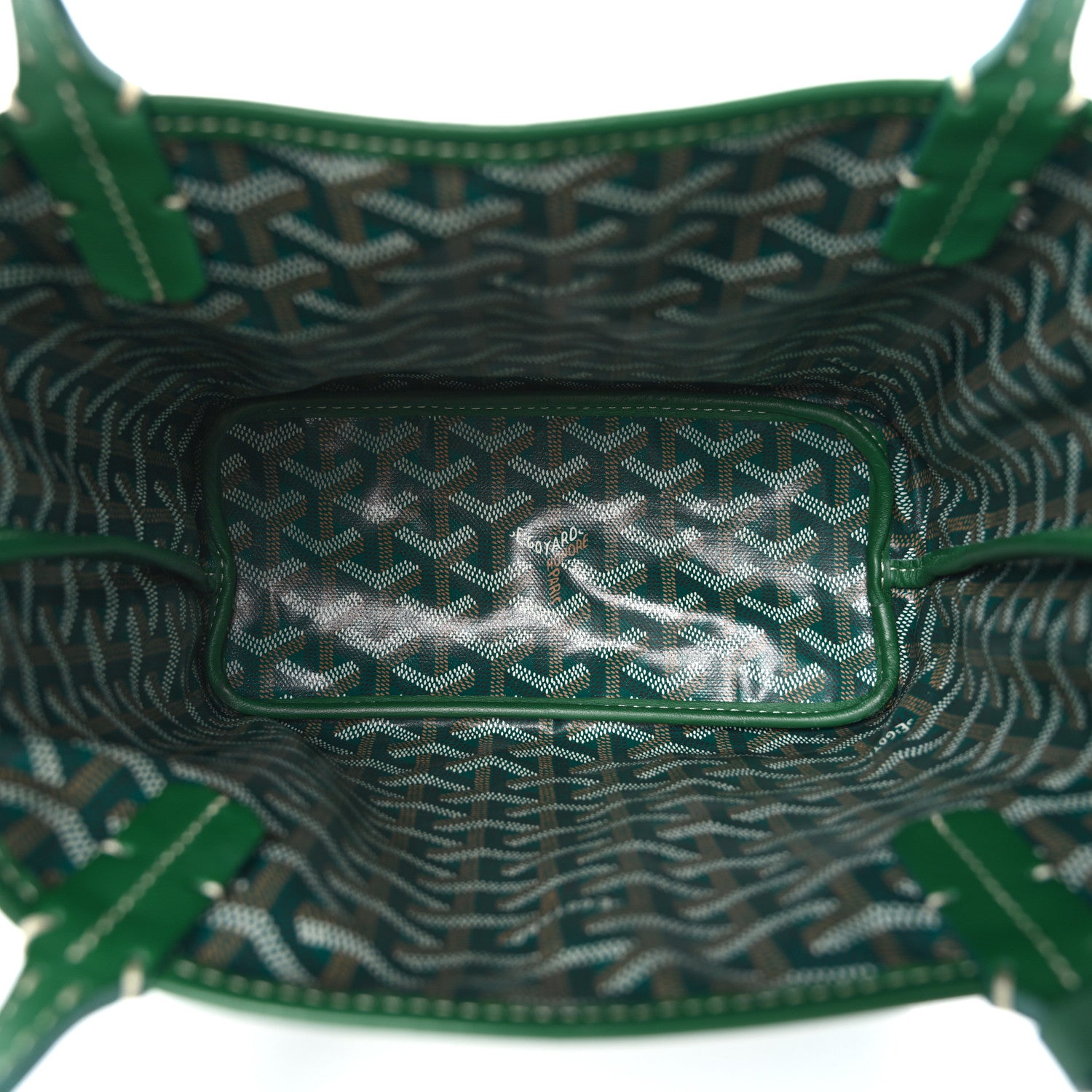 Goyard Goyardine Reversible Mini Anjou Green 10 of 21