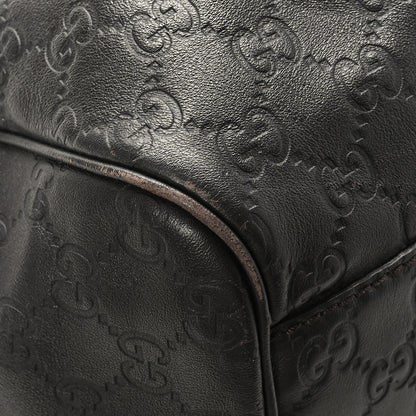 Gucci Guccissima Signature Large Sukey Tote Chocolate 12 of 13