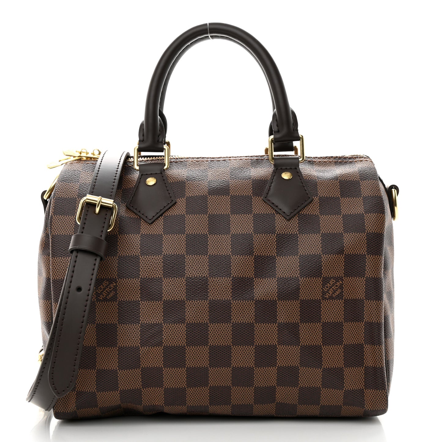 Damier Ebene Speedy Bandouliere 25