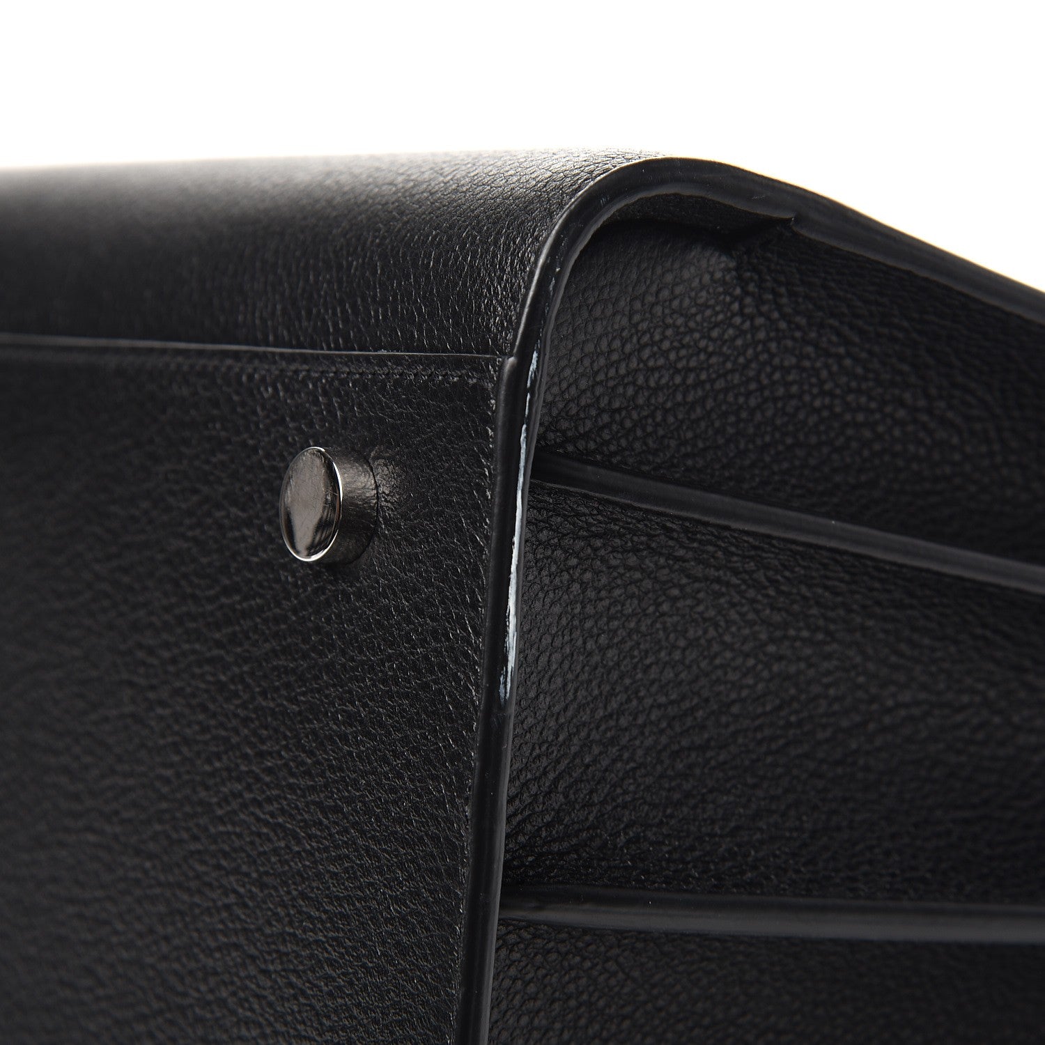 Saint Laurent Grained Calfskin Small Sac De Jour Black 10 of 11