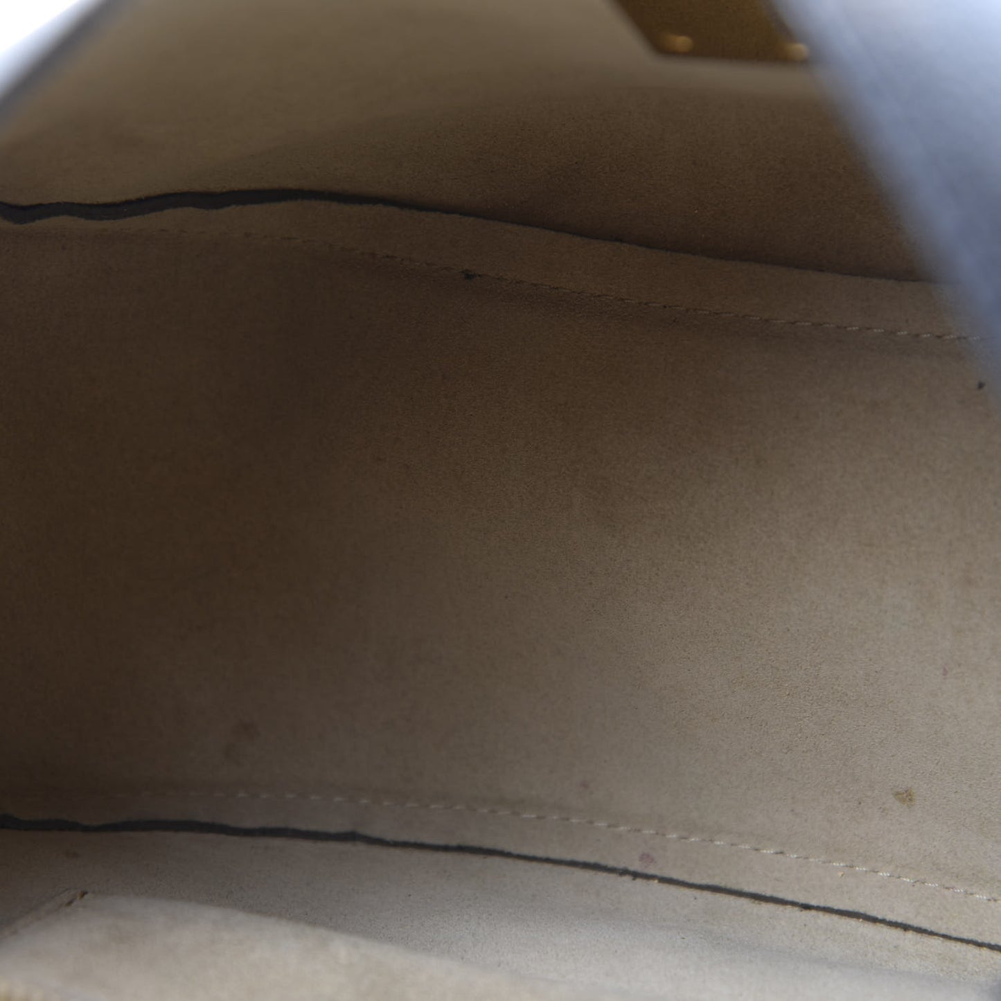 Grained Lambskin Large Drew Shoulder Bag Black
