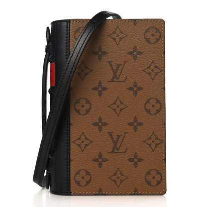 Louis Vuitton Reverse Monogram Book Chain Wallet 1 of 14