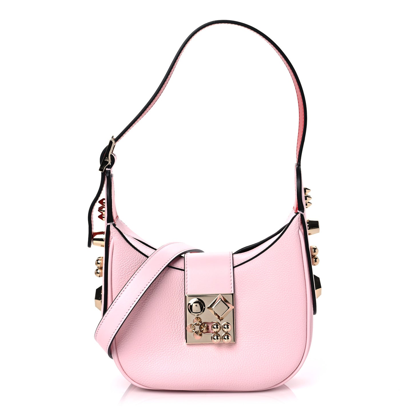 Calfskin Mini Carasky Shoulder Bag Pink