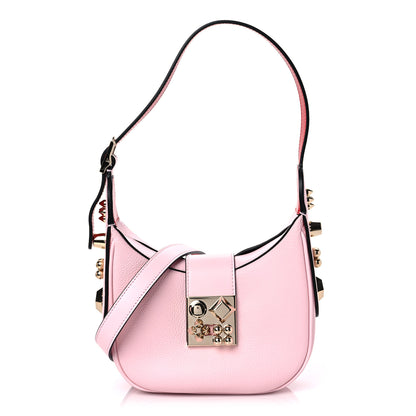 Christian Louboutin Calfskin Mini Carasky Shoulder Bag Pink 1 of 9