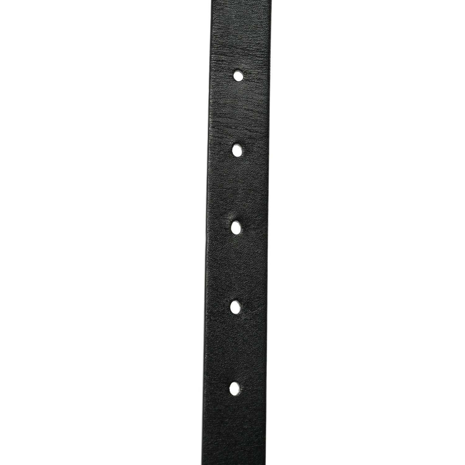 Christian Dior Calfskin Saddle Belt 75 Black 5 of 6