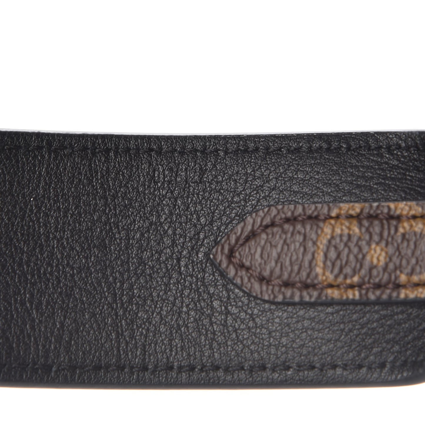 Monogram Bandouliere Shoulder Strap Black