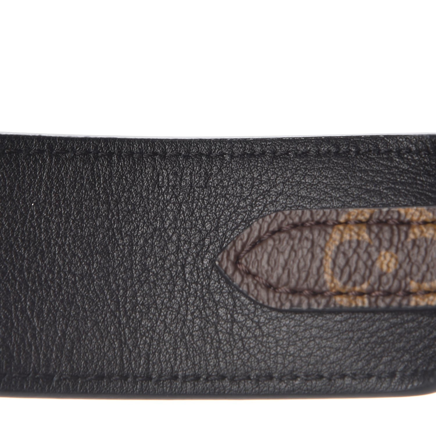 Louis Vuitton Monogram Bandouliere Shoulder Strap Black 4 of 6