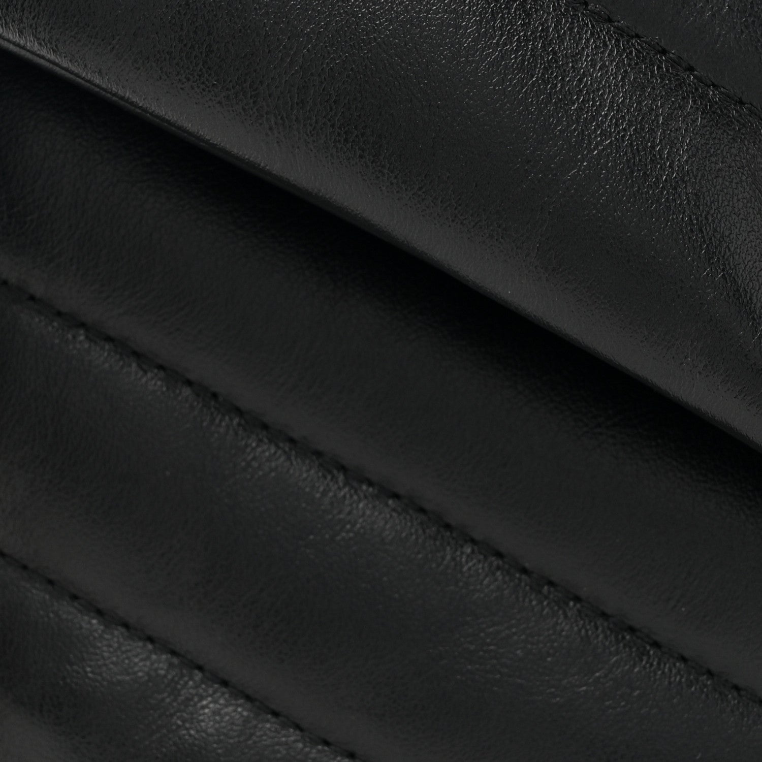 Saint Laurent Calfskin Y Quilted Monogram Small Loulou Chain Satchel Black 9 of 13