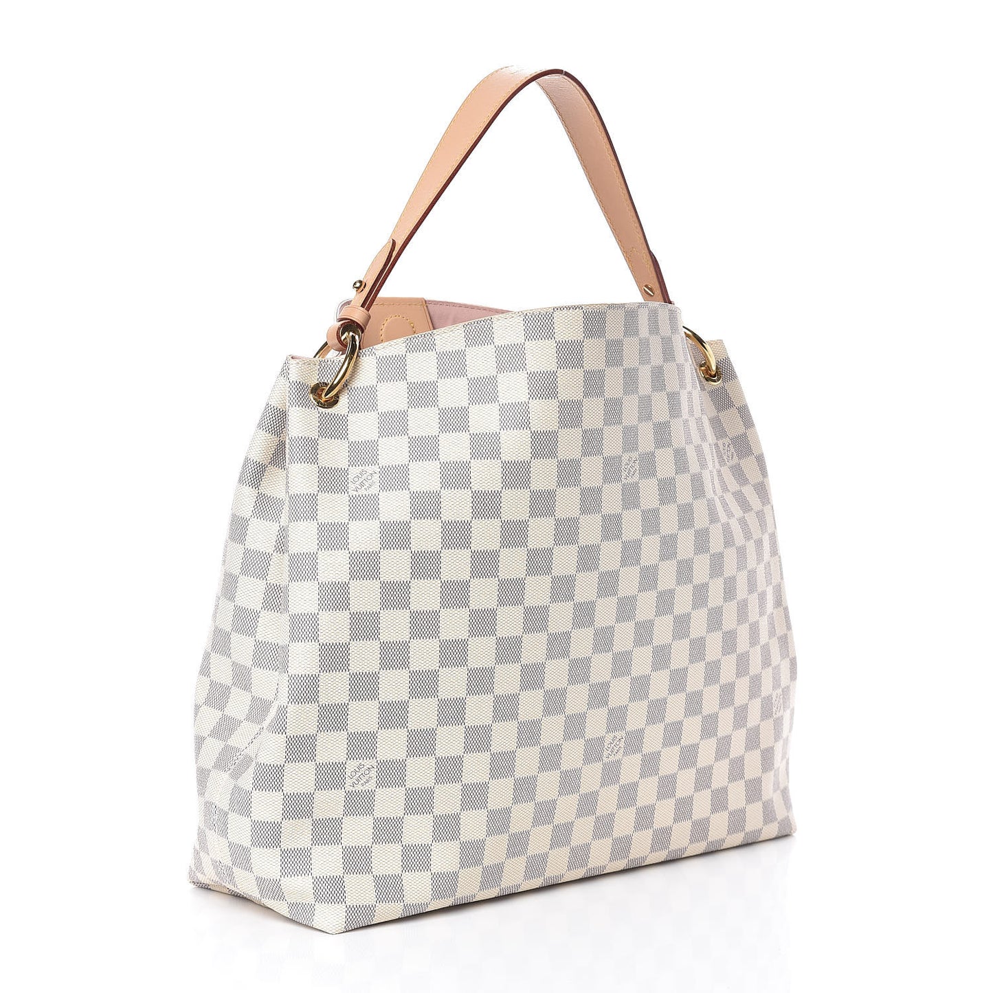 Damier Azur Graceful MM Rose Ballerine