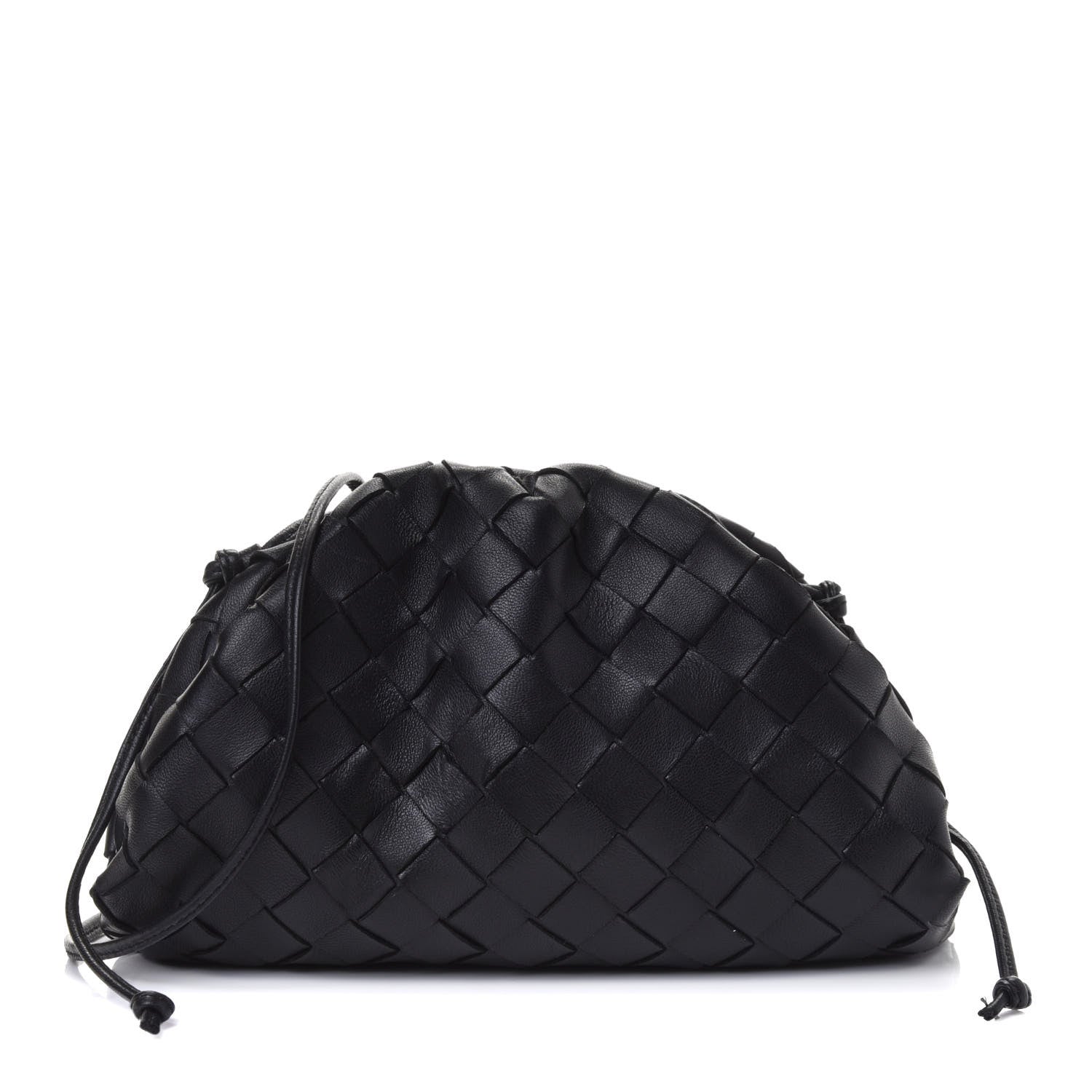 Bottega Veneta Nappa Intrecciato The Mini Pouch Black 1 of 4