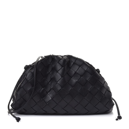 Bottega Veneta Nappa Intrecciato The Mini Pouch Black 1 of 4