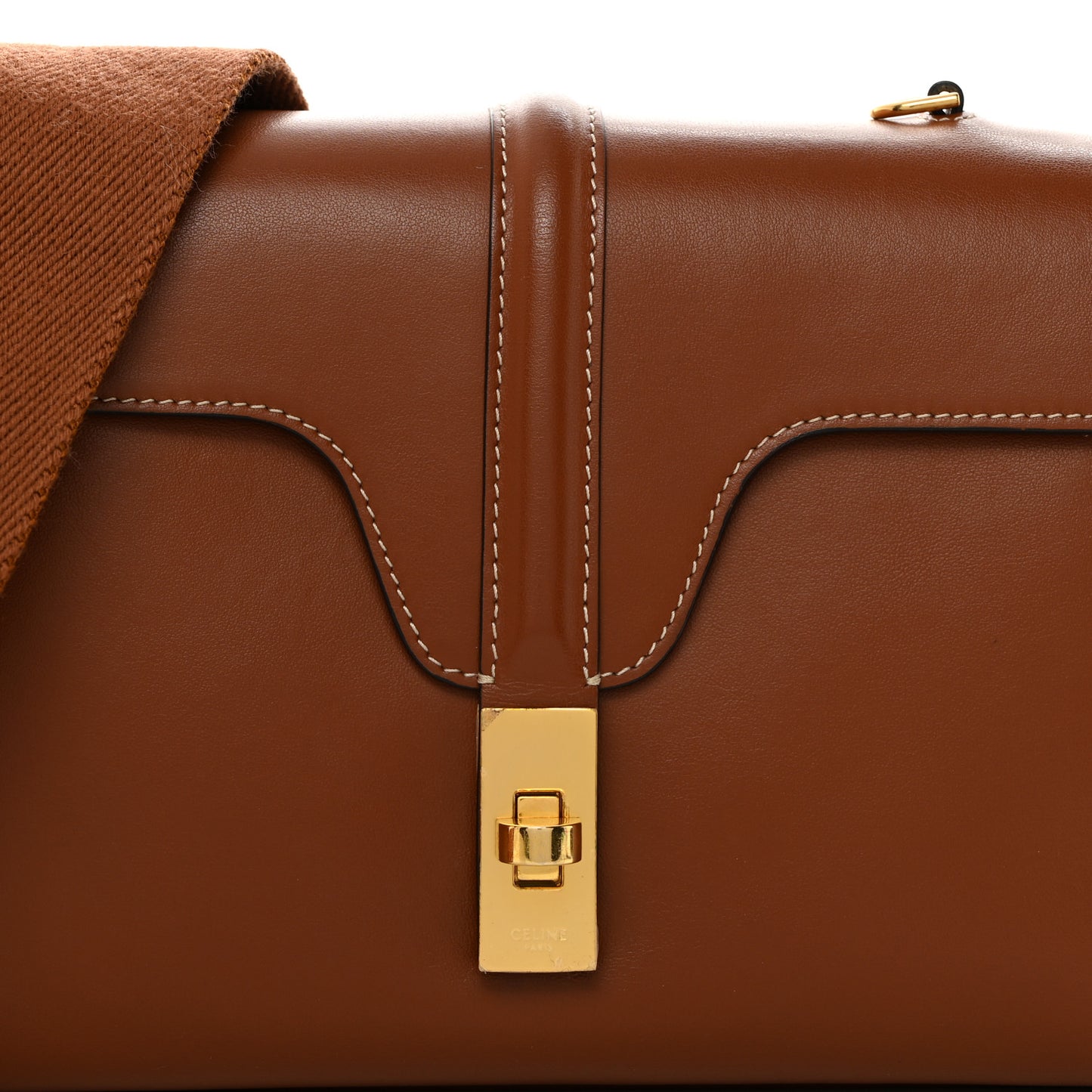 Smooth Calfskin Teen 16 Crossbody Bag Soft Tan