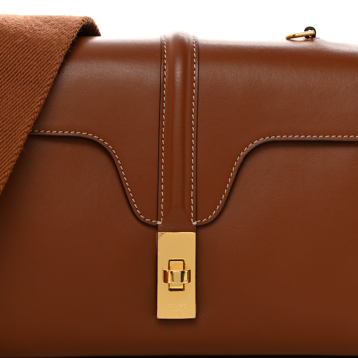Celine Smooth Calfskin Teen 16 Crossbody Bag Soft Tan 8 of 10